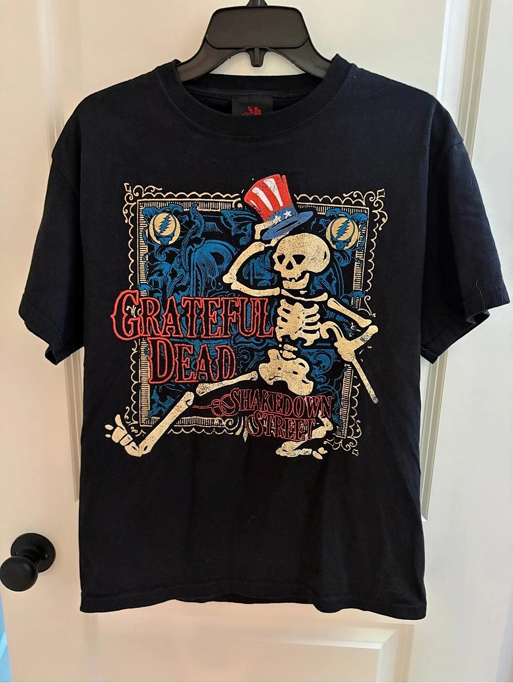 Grateful Dead Shakedown Street Zion Rootswear Black Graphic T-Shirt M